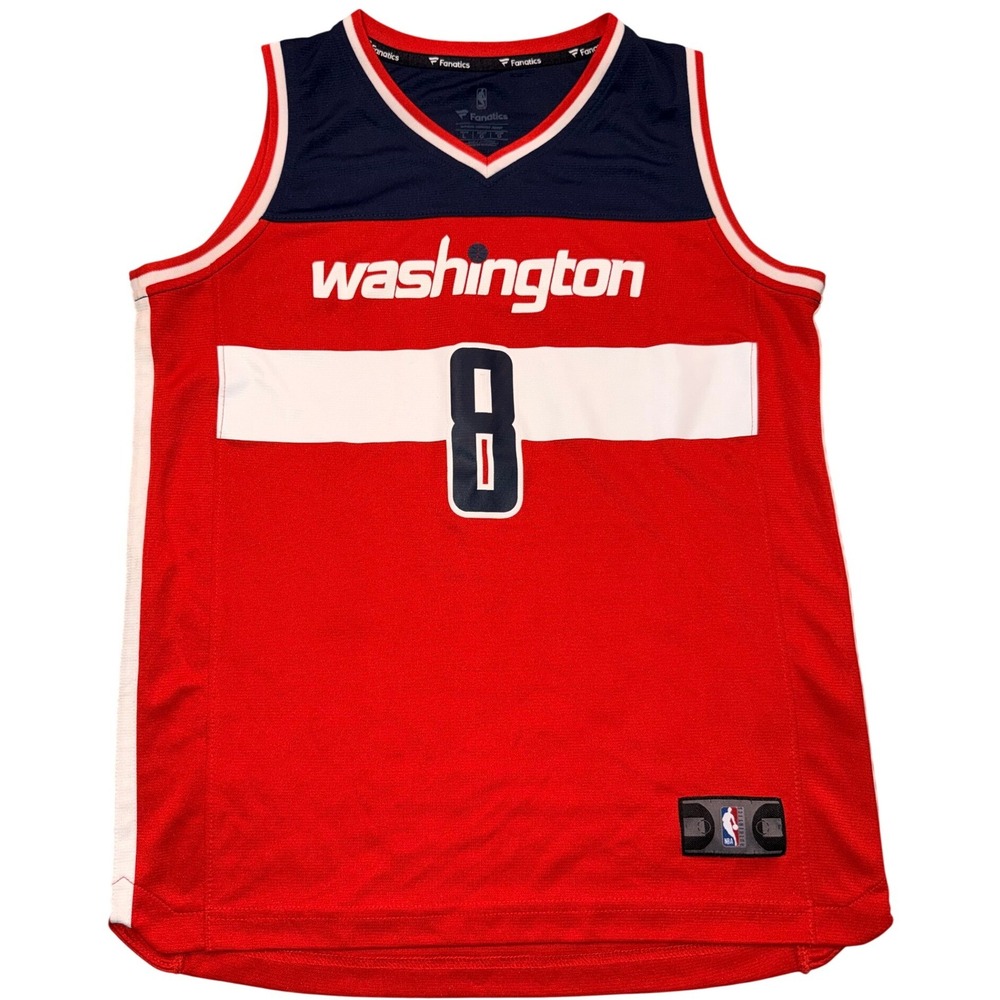 Kids Washington‎ Wizards Rui Hachimura 8 Red Basketball Jersey Fanatics Size L